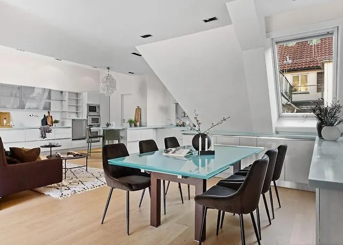 Exclusive Penthouse With Terrace * ברגן